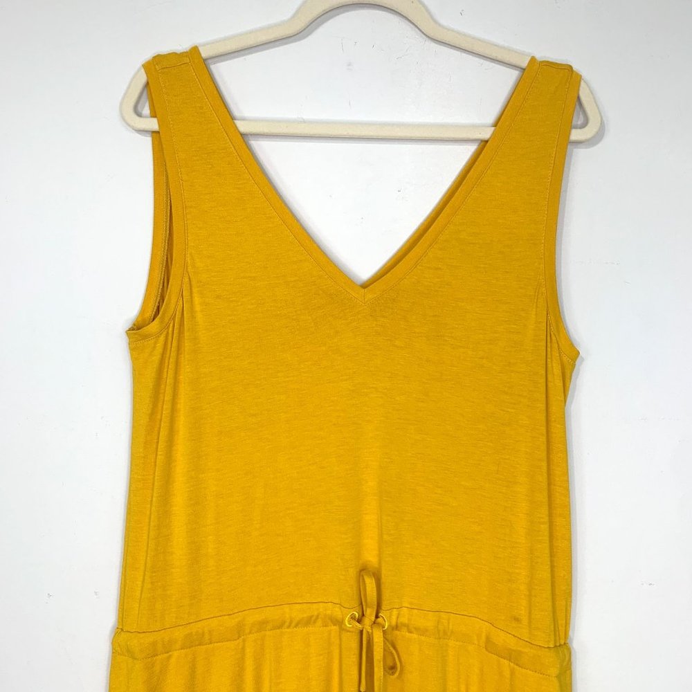SWEATY BETTY Golden‎ Yellow Take it Easy Dress Size L / 12 - Picture 3 of 11